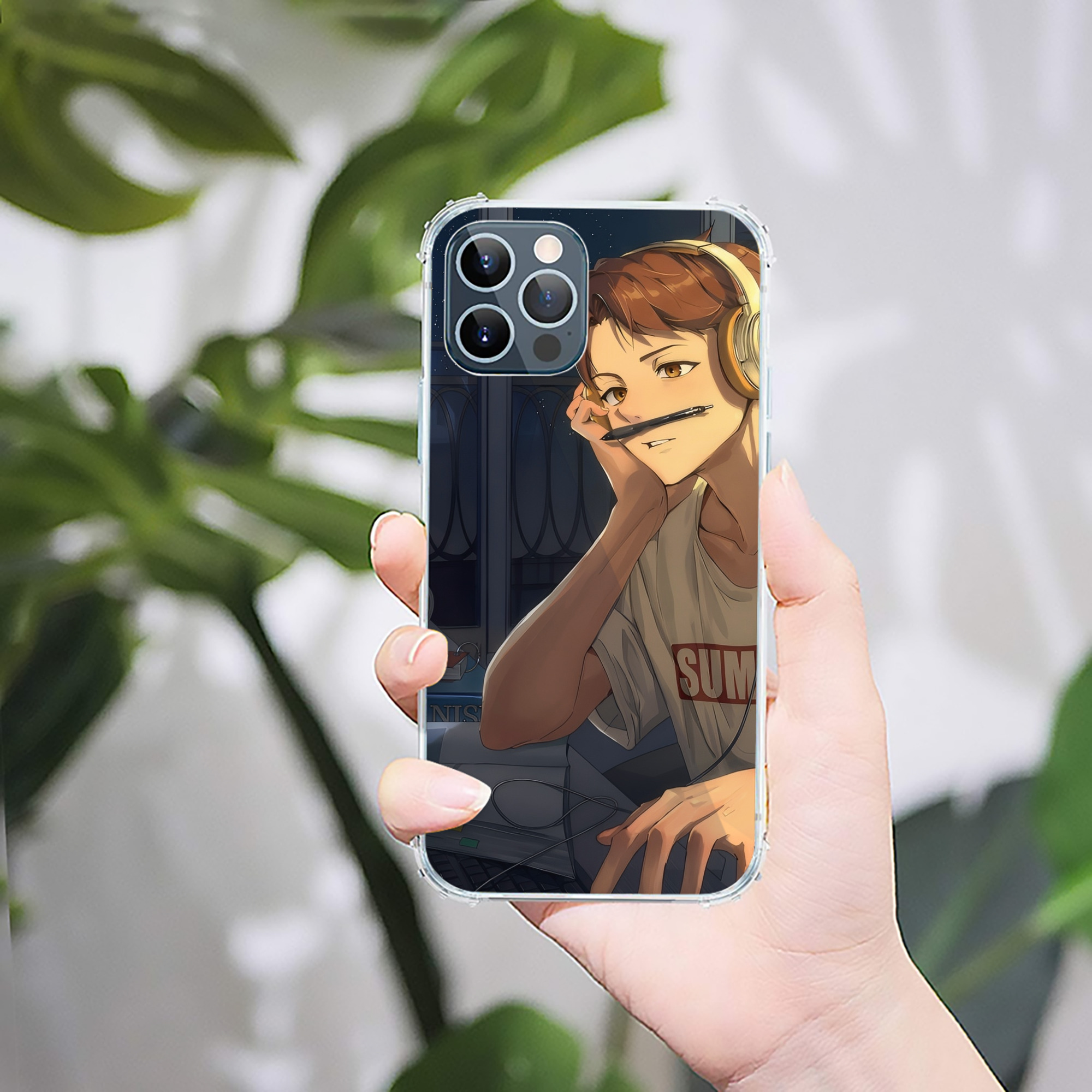 （画像用） ハイキュー!! Haikyu!! 【iPhone 12シリーズ対応】透明スマホケース（クリアソフトケース）